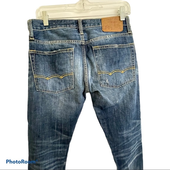 American Eagle Outfitters mens distressed jeans Size 28/30 . Straight leg - Picture 5 of 8